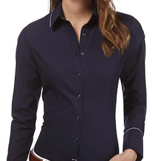 camisa basic amanga larga en oxford